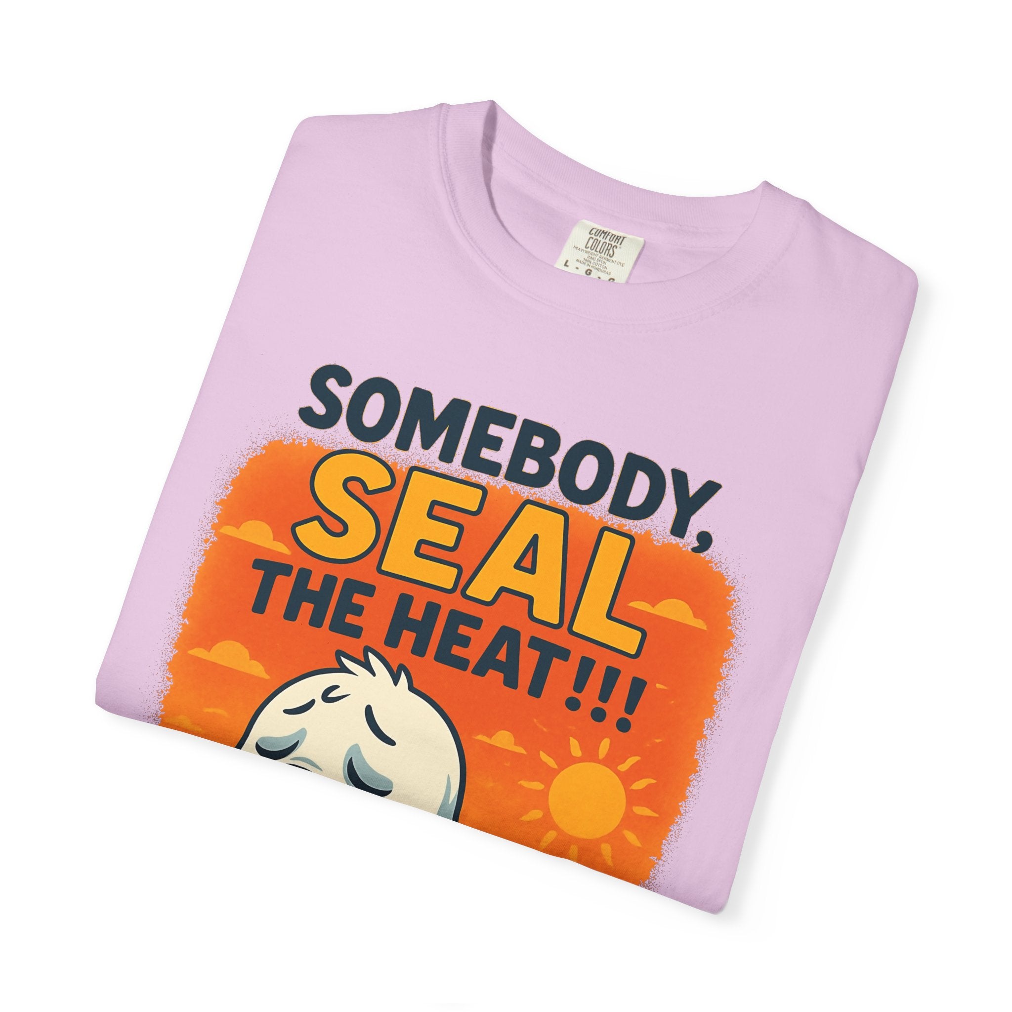 SEALLY: Unisex Garment-Dyed T-Shirt - Seal The Heat