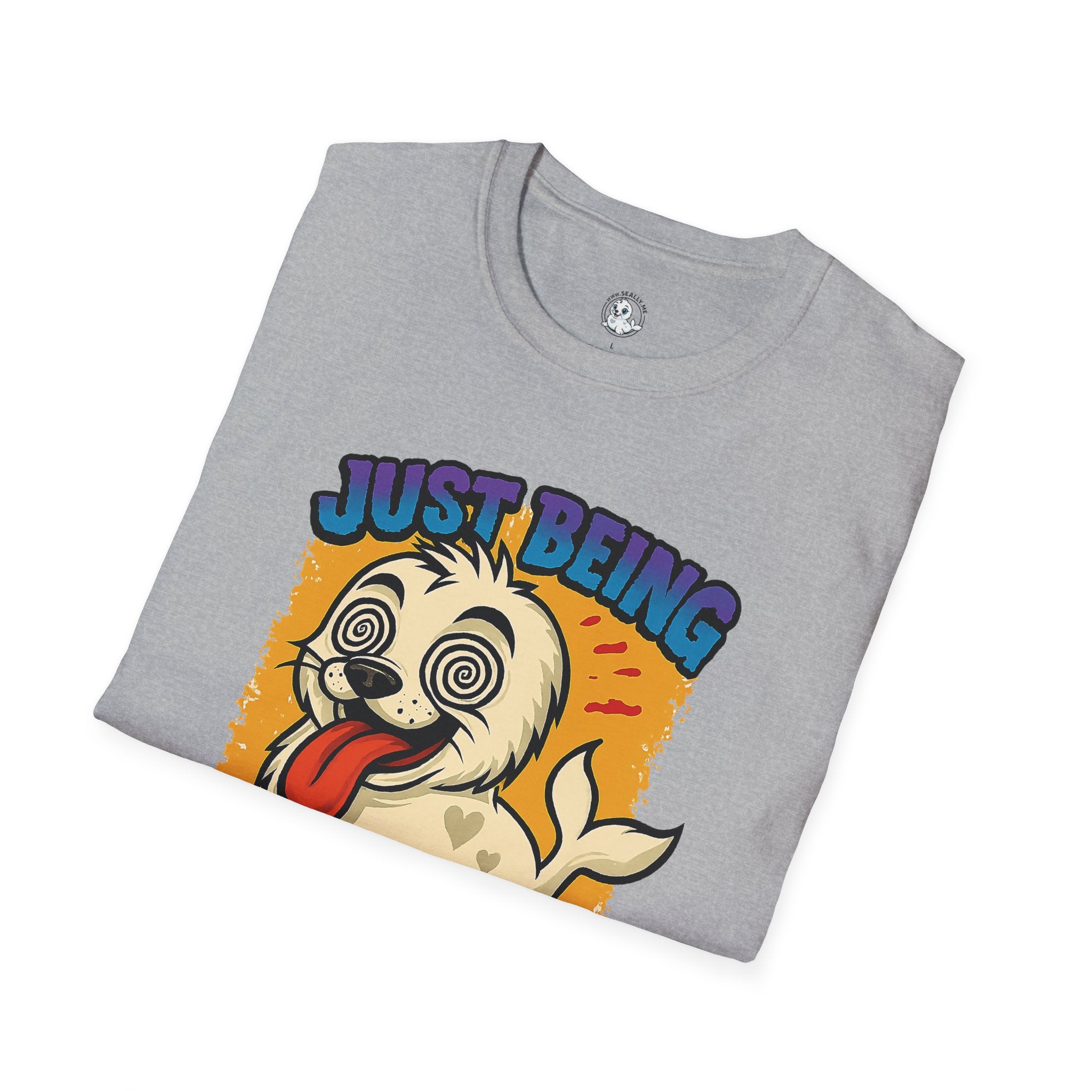 SEALLY: Unisex Softstyle T-Shirt - Just Being Seally
