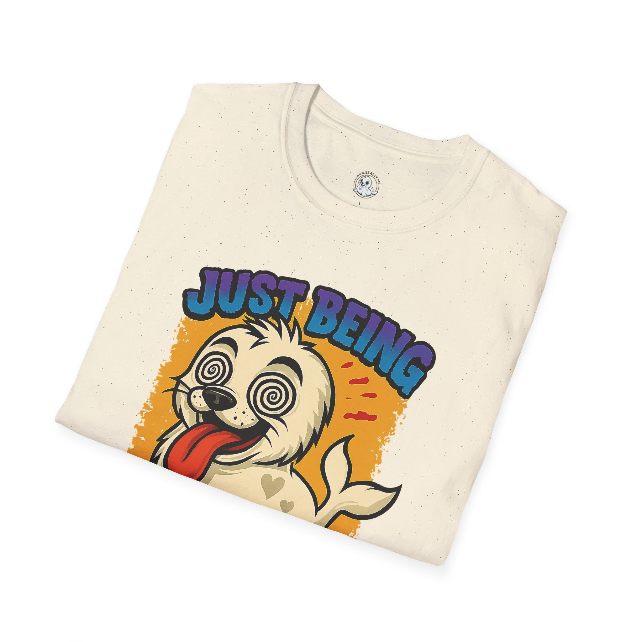 SEALLY: Unisex Softstyle T-Shirt - Just Being Seally