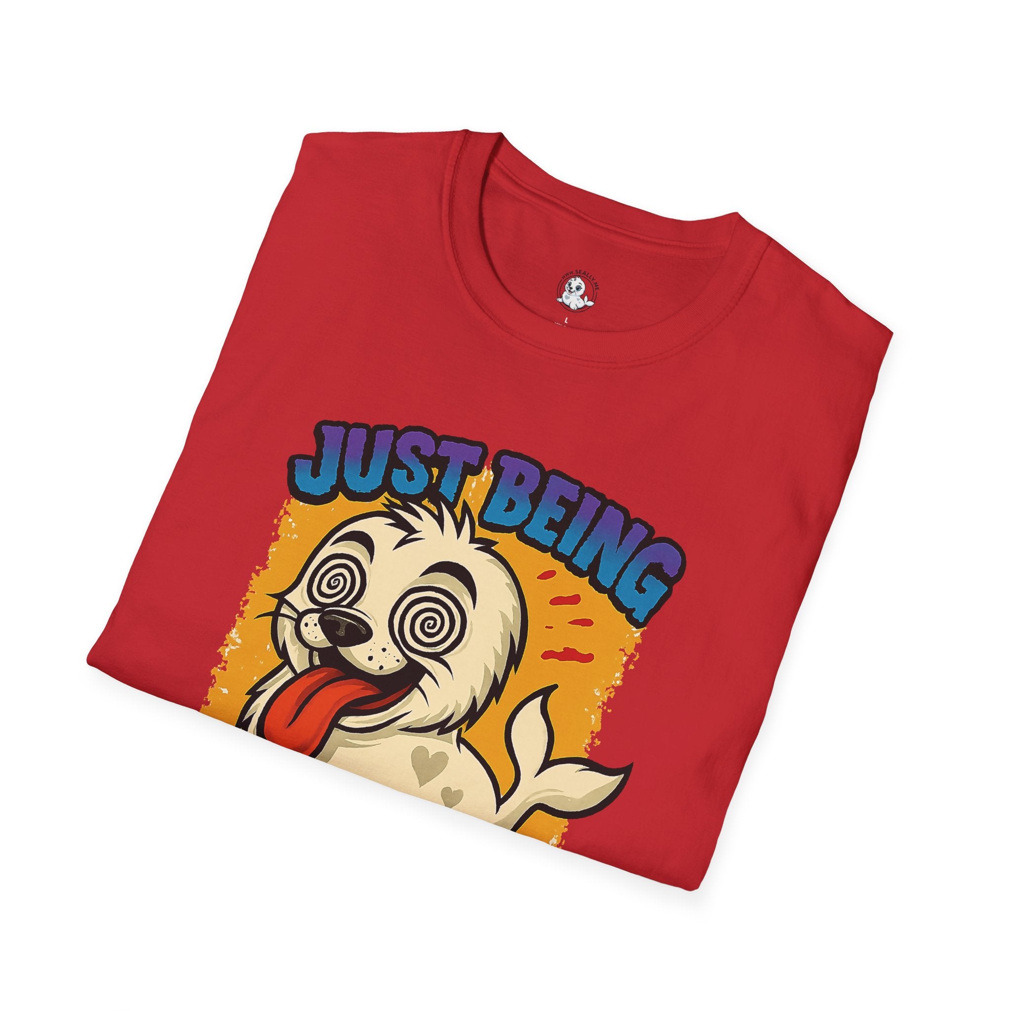SEALLY: Unisex Softstyle T-Shirt - Just Being Seally