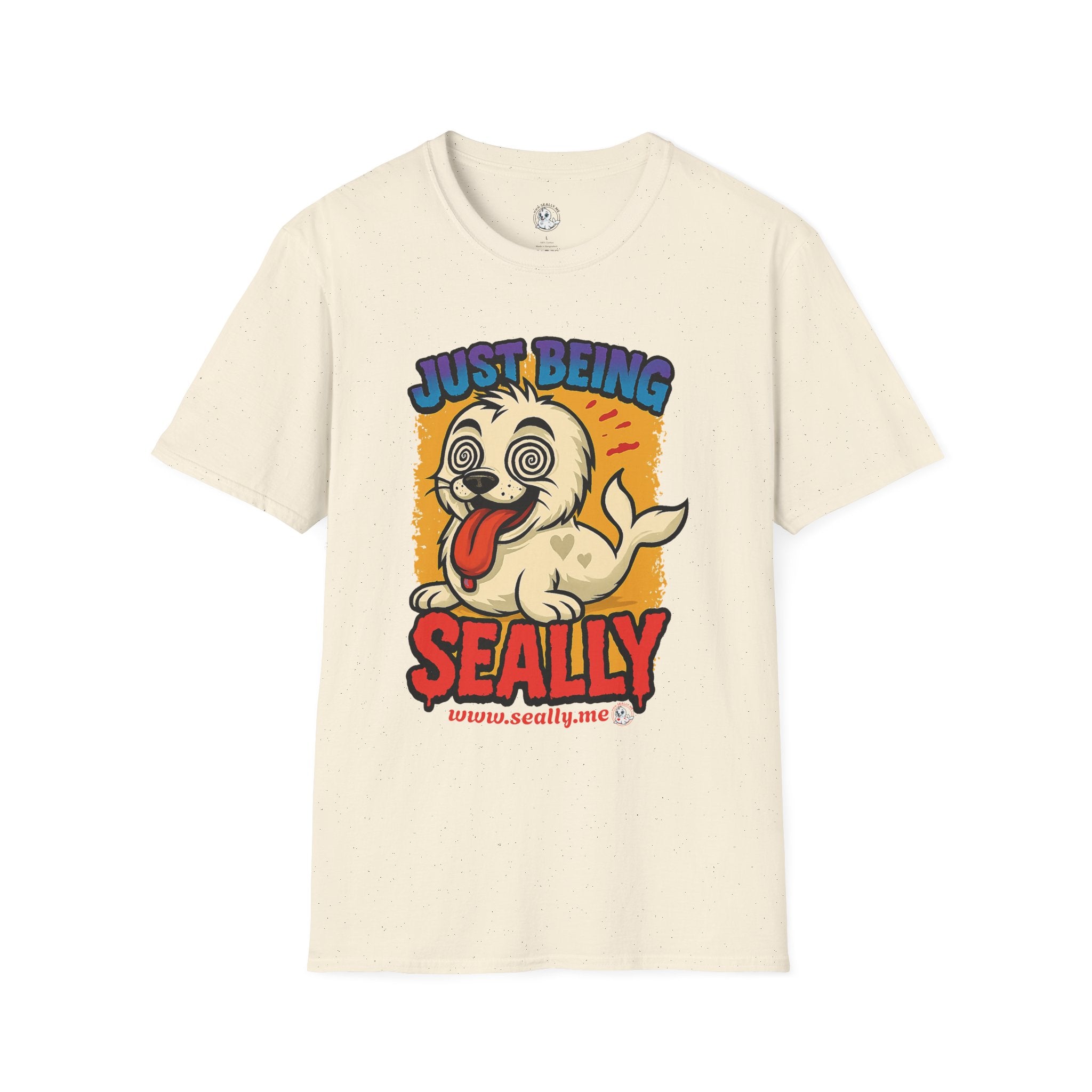 SEALLY: Unisex Softstyle T-Shirt - Just Being Seally