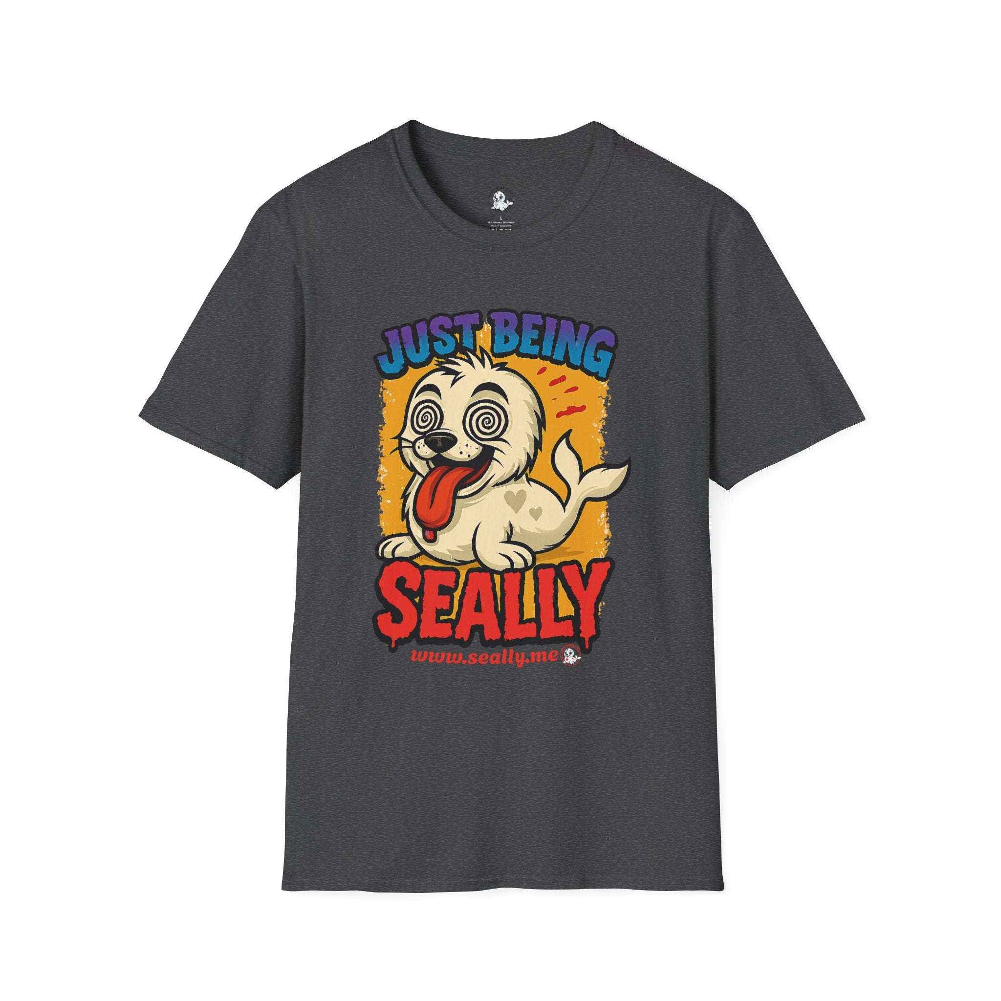 SEALLY: Unisex Softstyle T-Shirt - Just Being Seally