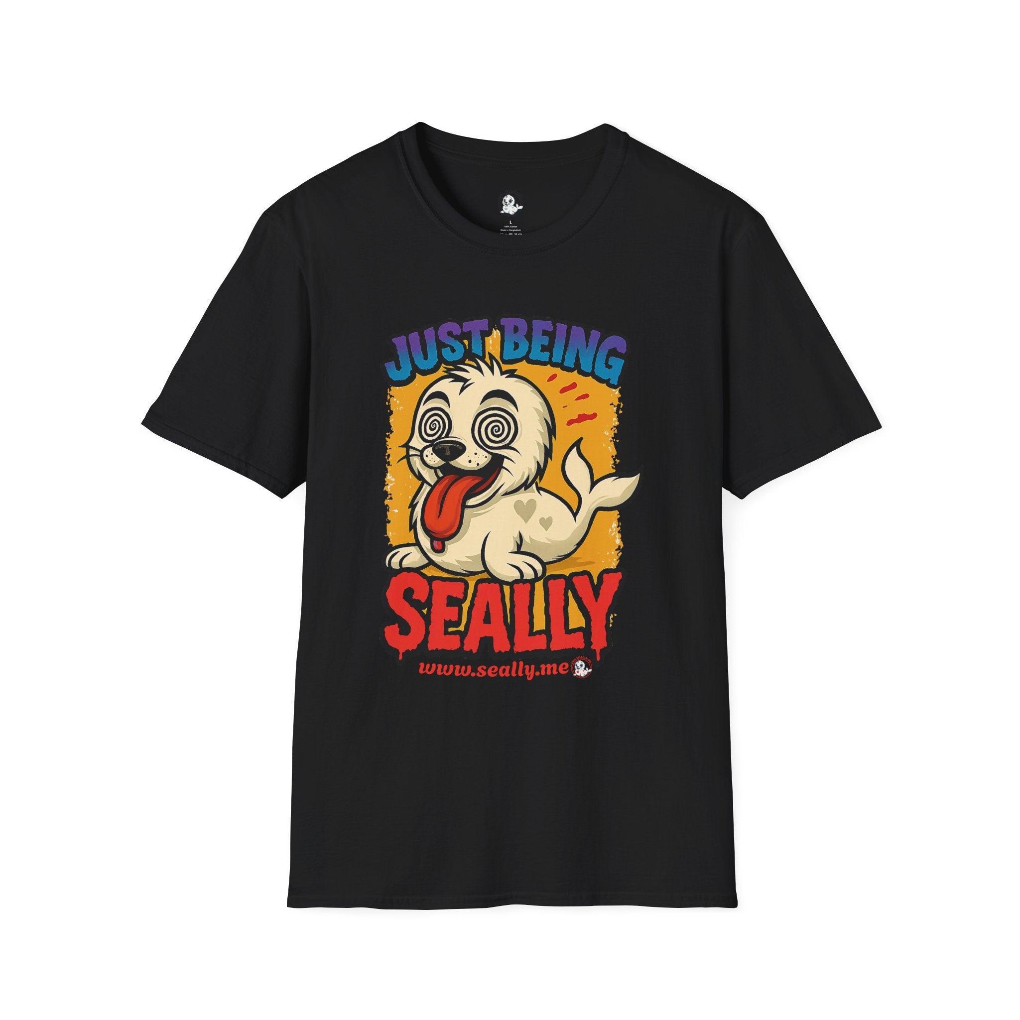 SEALLY: Unisex Softstyle T-Shirt - Just Being Seally